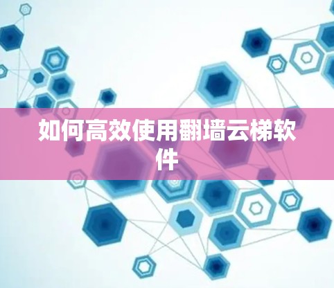 如何高效使用<strong>翻墙</strong>云梯软件