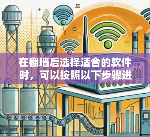 在<strong>翻墙</strong>后选择适合的软件时,可以按照以下步骤进行