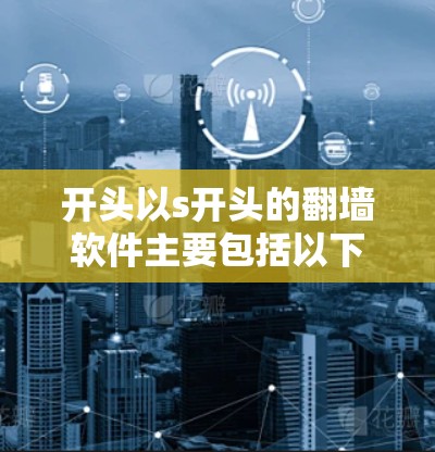 开头以s开头的<strong>翻墙</strong>软件主要包括以下几个主要类型