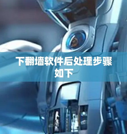 下<strong>翻墙</strong>软件后处理步骤如下