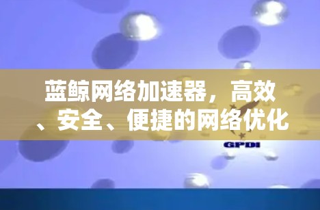 蓝鲸网络加速器，高效、安全、便捷的网络优化工具