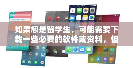 如果您是留学生，可能需要下载一些必要的软件或资料，但同时也要遵守中国的法律法规。如果您需要下载VPN服务，建议您在官方可靠的VPN下载入口下载，例如