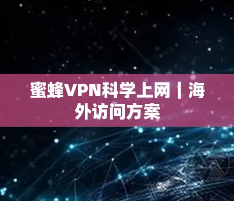 蜜蜂VPN科学上网|海外访问方案 蜜蜂VPN科学上网|海外访问方案