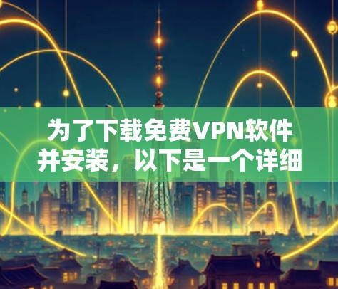 为了下载免费VPN软件并安装,以下是一个详细的步骤指南 为了下载免费VPN软件并安装,以下是一个详细的步骤指南