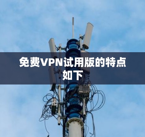 免费VPN试用版的特点如下