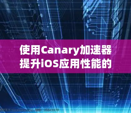 使用Canary加速器提升iOS应用性能的步骤如下 使用Canary加速器提升iOS应用性能的步骤如下