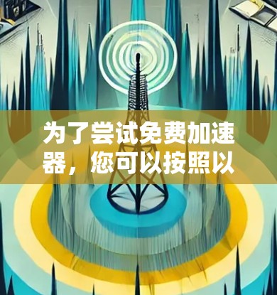 为了尝试免费加速器,您可以按照以下步骤操作