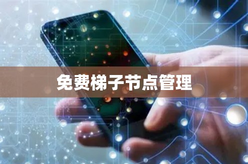 免费梯子节点管理