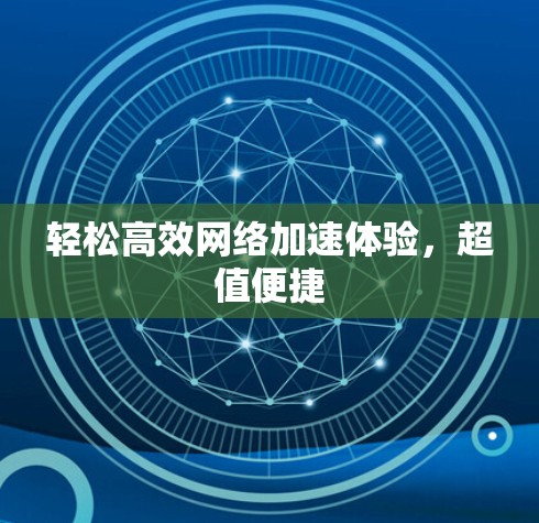 轻松高效网络加速体验，超值便捷