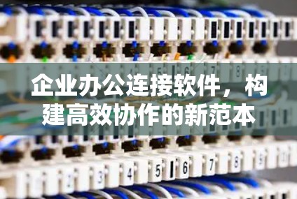 企业办公连接软件,构建高效协作的新范本