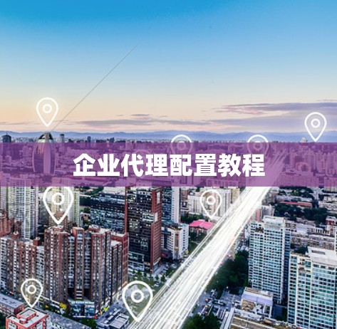 企业代理配置教程