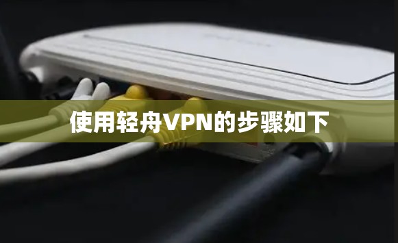 使用轻舟VPN的步骤如下
