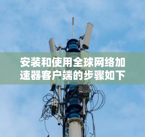 安装和使用全球网络加速器客户端的步骤如下