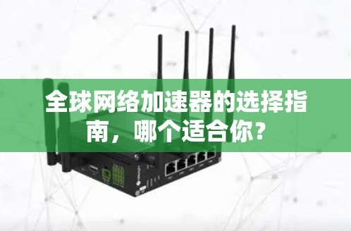 全球网络加速器的选择指南,哪个适合你?