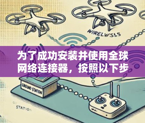 为了成功安装并使用全球网络连接器,按照以下步骤进行