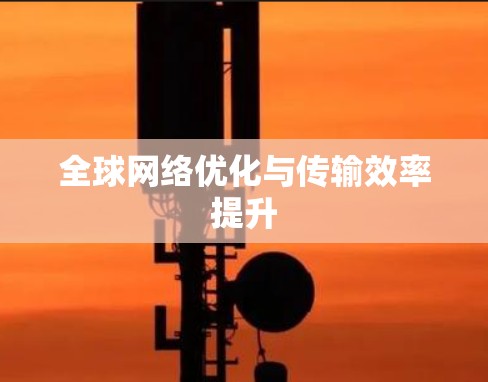 全球网络优化与传输效率提升