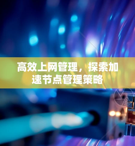 高效上网管理，探索加速节点管理策略