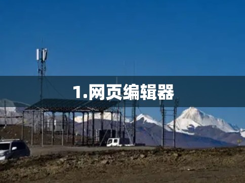 1.网页编辑器