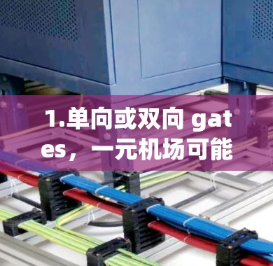 1.单向或双向 gates，一元机场可能使用单向或双向 gates。单向 gates允许人们从一个方向进入，而双向 gates则允许人们从两个方向进入，通常在入口处