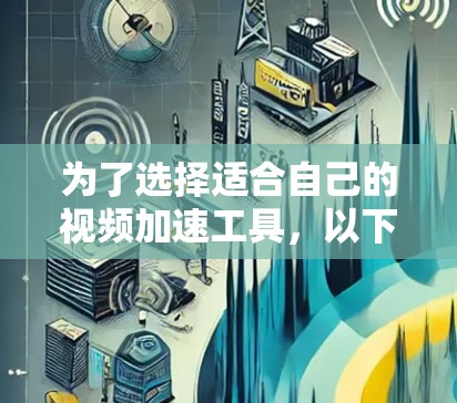 为了选择适合自己的视频加速工具，以下是一些关键点和推荐