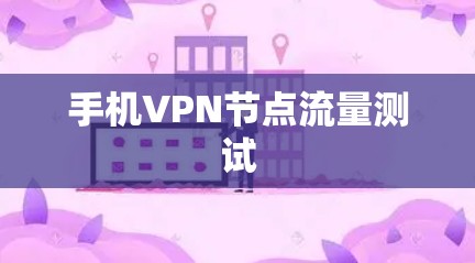 手机VPN节点流量测试