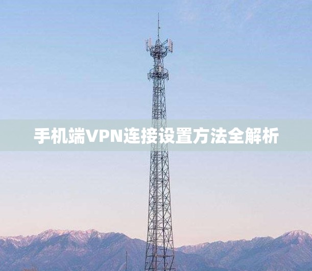 手机端VPN连接设置方法全解析