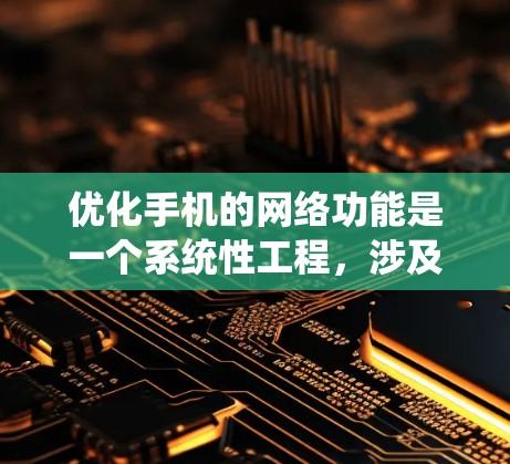 优化手机的网络功能是一个系统性工程,涉及多个步骤和工具。以下是一个系统化的方法指南,帮助你优化手机的网络性能