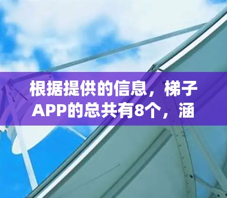 根据提供的信息，梯子APP的总共有8个，涵盖了建筑、安装、维修、装饰、家具、建筑服务等多个领域。这些App通常用于不同的用途，如建筑规划、维护、装饰设计等。以下是具体的分类和排名