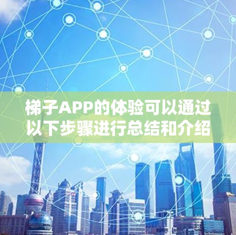 梯子APP的体验可以通过以下步骤进行总结和介绍