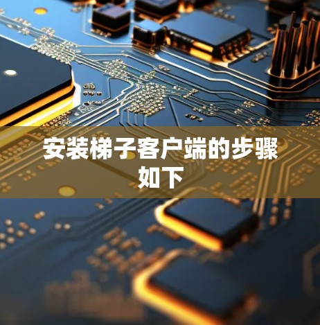 安装梯子客户端的步骤如下