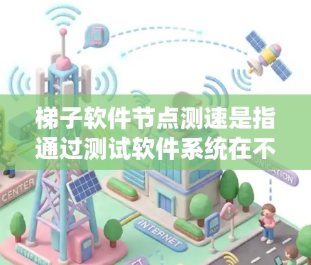 梯子软件节点测速是指通过测试软件系统在不同节点上的性能，确保每个节点能够高效运行应用。以下是关于梯子软件节点测速的详细解释