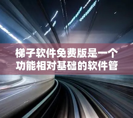 梯子软件免费版是一个功能相对基础的软件管理工具，主要用于管理软件包、插件和工具包。以下是其主要功能和使用特点的总结