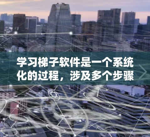 学习梯子软件是一个系统化的过程,涉及多个步骤和功能。以下是一个清晰的学习指南