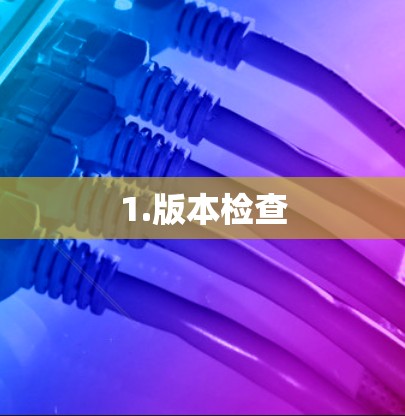 1.版本检查