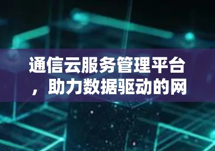 通信云服务管理平台,助力数据驱动的网络访问控制 通信云服务管理平台,助力数据驱动的网络访问控制