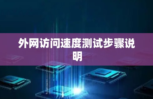 外网访问速度测试步骤说明