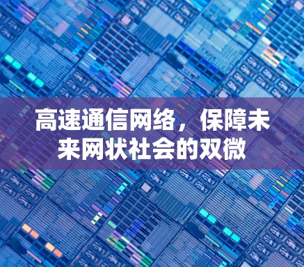 高速通信网络,保障未来网状社会的双微