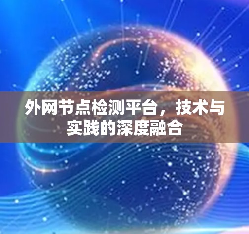 外网节点检测平台,技术与实践的深度融合