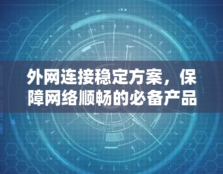外网连接稳定方案,保障网络顺畅的必备产品