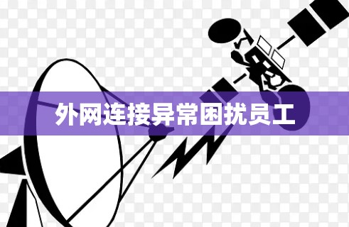 外网连接异常困扰员工