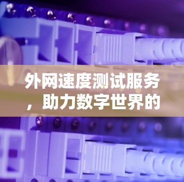 外网速度测试服务,助力数字世界的高效传播