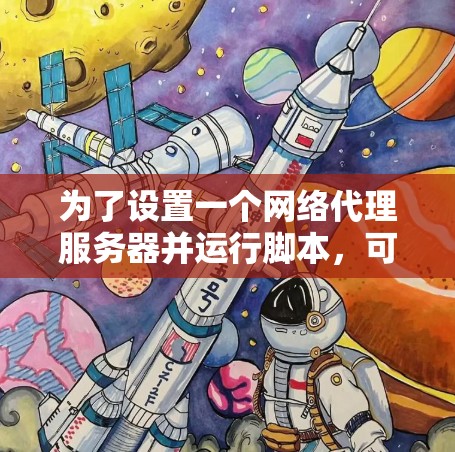为了设置一个网络代理服务器并运行脚本,可以按照以下步骤进行