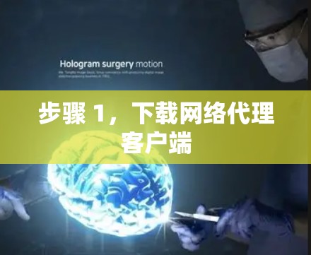 步骤 1,下载网络代理客户端