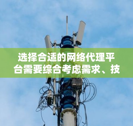 选择合适的网络代理平台需要综合考虑需求、技术背景、预算和时间等因素。以下是对不同平台的总结和推荐