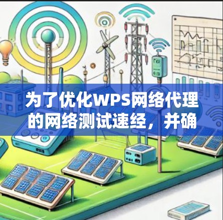 为了优化WPS网络代理的网络测试速经，并确保网络连接的稳定性和速度，可以按照以下步骤进行设置和调整