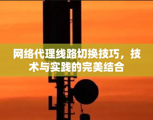 网络代理线路切换技巧,技术与实践的完美结合