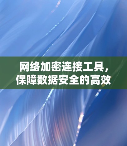 网络加密连接工具,保障数据安全的高效解决方案