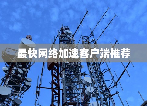 最快网络加速客户端推荐