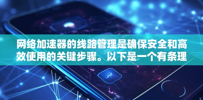 网络加速器的线路管理是确保安全和高效使用的关键步骤。以下是一个有条理的指南,帮助您理解和执行网络加速器的线路管理