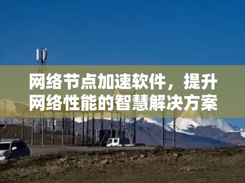 网络节点加速软件，提升网络性能的智慧解决方案
